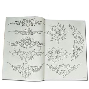 Altro Fornitura di trucco permanente Tattoo Totem Pattern Book Uomini e donne Moda Piccoli tatuaggi Design Tatoo Template Po Album Manoscritto Ricamo Disegno 221208