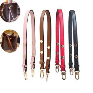 brand Designer shoulder straps for Neonoe Bucket Boston hobo Evening bags women Top quality famous crossbody bags PU Leather Bag Parts strap belt 0393a