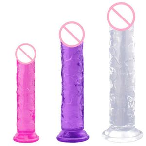 Sex toy Dildo XS-XXL Inch Realistic Anal Masturbator Toys For Women Crystal Suction Cup Penis Phalos Gay