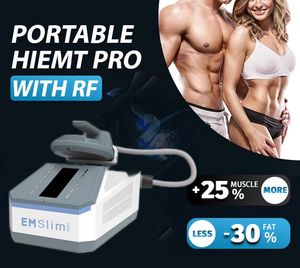 Protable EMSLIM mini ems sculpting 2 handles HIEMT NEO with RF slimming machine Muscle Sculpt Muscle Stimulator body shaping weight loss beauty equipment