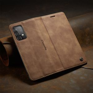 Estojo de telefone coldre com suporte magnético destacável para Samsung A20E A70 S21 S20 Note20 capa de couro folio cartão titular carteira B213