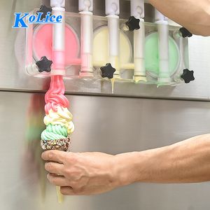 KOSTENLOSE Versand an Tür USA etl CE Kitchen Gelato Joghurt Cappuccino 5 Geschmack