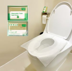 10pcs descartáveis ​​capa de assento no banheiro banheiro banheiro banheiro banheiro papel solúvel em água 1223798