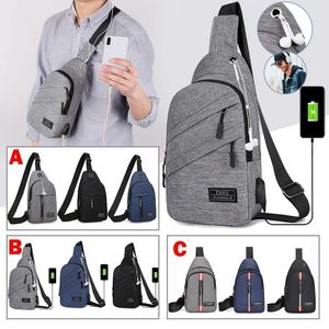 Waist Bags Male Women Nylon Packs Sling Bag Crossbody Outdoor Sport Shoulder Chest Daily Picnic Canvas Messenger Pack Bolsa 221208