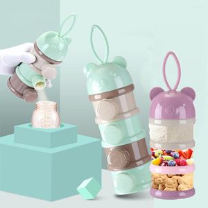 Storage Bottles Infant Milk Powder Box Essential Cereal Portable Container Leak-proof Large Capacity Twist-lock Formula Dispenser