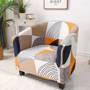 Sandalye, modern çiçek kulüp koltuk kapağı slipcover streç küvet kapağı kanepe spandex kanepe bar sayacı