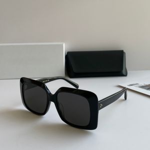 Polished Black Grey Square Sunglasses for Women Fashion 40096 Sun Glasses Sunnies Shades UV Protection Eyewear with Box