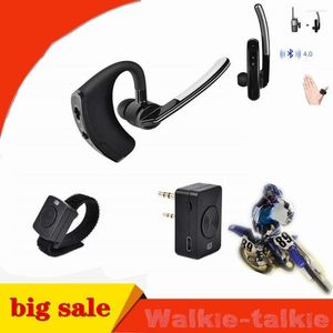 Walkie Talkie auricolare wireless Bluetooth cuffia radio bidirezionale per Baofeng 888S UV5R