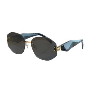 Designer mode solglasögon för kvinna klassiska glasögonglasögon överdimensionerade utomhusstrand oregelbundna solglasögon 20 -tal