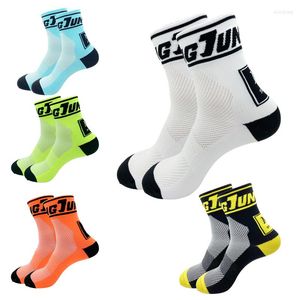 Sports Socks 2022 Herrarna Sport Cycling Compression Trekking Basket Running Long Football Climbing High Funny