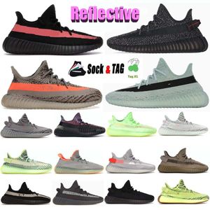 Casual Shoes Bright Blue Zebra Men Ladies Running Beluga Reflective Grey Pearl Stone Cinder Carbon Single Smoothie Taupe Linen Black White V2 350 Sneakers