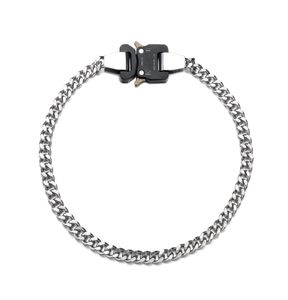 Chaines alyx cubix chain collier hommes femmes classiques 1017 9SM Colliers Signature Metal Backle Steel inoxydable Colorfast2600837