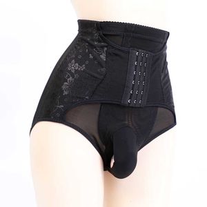 Waist Tummy Shaper Men s Corset Body Control Panties Sexy Sissy Slimming underwear High Butt Lifter Shapewear 221208