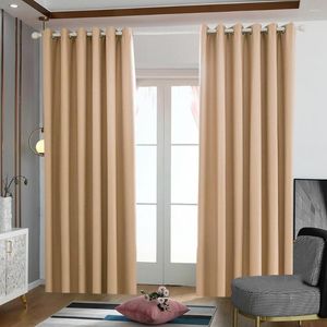 Curtain Window Curtains Solid Color Shading Noise Living Room Bedroom Kitchen Bathroom Hanging Decor Household Supply