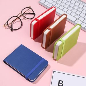 Sheet A7 Mini Pocket Pure Color Notebook Journals Daily Planner Study Work To Do Memo Pads Agenda Stationery Writing Pad