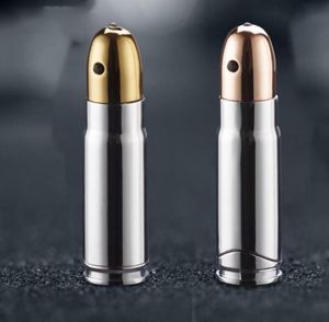 Bullet Shaped Lighter Multipurpose Butane Jet Torch Lighters with LED Lighting for Men Outdoor Survival Cigarette Cigar4667740