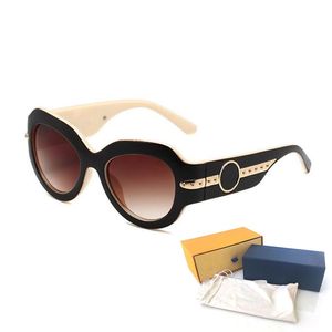Damen-Sonnenbrille, Luxus-Mode, Herren-Sonnenbrille 9392, UV-Schutz, Herren-Designer-Brille, Farbverlauf, Metallscharnier-Auge, Damen-Brille mit Etuis, Boxen