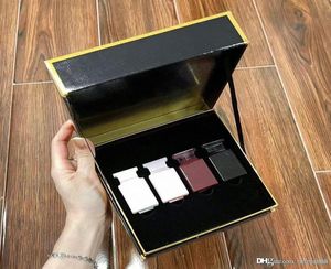 Perfumes de diseñador Set Box de regalo 4 Botellas 75 ml Pinco de rosa Oud Wood Charm Fragance Perfume for Men Spray Long Dure Fast Entrew5933891
