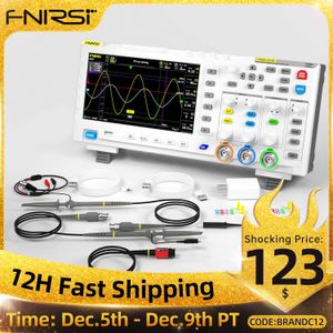 FNIRSI 1014D Digitalt Oscilloskop 2 In 1 Dual Channel Input Signal Generator 100MHz 2 Analog Bandbredd 1GSa/s Samplingshastighet