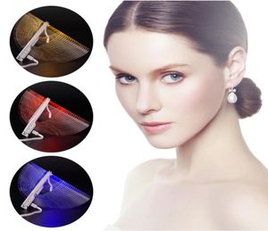 3 lampor LED Mask Therapy Machine Pon Light Red Blue Yellow Podynamic Face Skin Rejuvenation Acne Treatment Salon Beauty Equ2052591