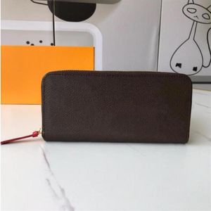 2022 new WALLET High Quality Womens Iconic Fashion Long Wallets Coin Purse Card Case Holder Brown Waterproof Canvas White M607422602