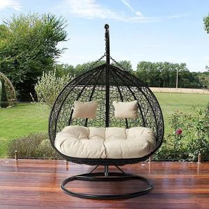 Cregandecorativa Cadeira de travesseiro ao ar livre Sofá suspenso Hammock Swing Swing Sating Home Decor 221208