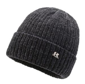 outdoor uomo donna cappello caldo maglia impermeabile lana termica acrilico foderato in pile cappelli berretto tuque inverno berretti di velluto spesso berretto sci berretti con polsini da neve