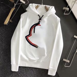 22SS Monclair Sweater Uzun Tshirt Erkekler Sweatshirt İşlemeli kazak ceketi artı boyutu