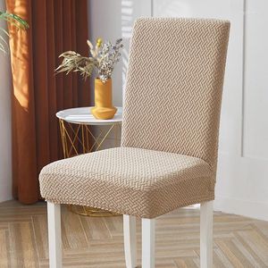Chair Covers Jacquard Fabric Specials Cover Stretch Seat Elastic Bench For Office Party Banquet El Living Room