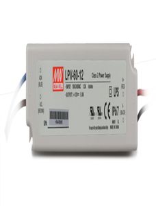 100 brand new 60watt 12v DC power supply Meanwell LPV6012 power transformer dc adapter switching for led lights4233623