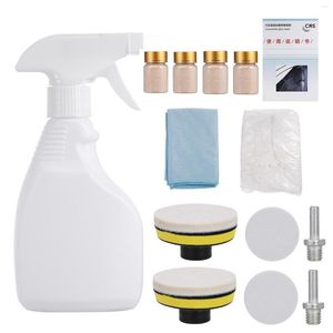 Car Wash Solutions Glass Scratches Front Windshield Repair Fluid Set Wiper Blade To Remove Traces Polishing Powder