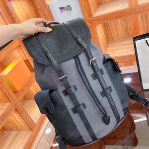 Мужские рюкзаки в стиле рюкзак рюкзак на плечах топ -дизайнерский дизайнерский кожаный пакет высококачественный женский модный студент школьная сумка Crossbody
