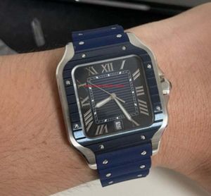 Super Version Classic 5 Style Men armbandsur 39mm Bezel 2813 Movement Auto Date Sapphire Luminous Raffined Steel de Mechanical Men's Watches Wristwatch