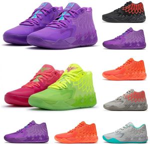 Lamelo Shoe Lamelo Ball 1 MB.01 남자 농구 신발 검은 폭발 Buzz City Lo Ufo 여기에서 Queen Citys Rick and Morty Rock Ridge Red Mens 트레이너 스포츠 운동화