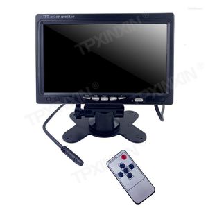 12V-24V 7 Inch TFT LCD Color HD Monitor For Car CCTV Reverse Rear View Backup Camera TPXINXIN Store