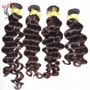 Vietnamita natural não processada Vietnã solteira solteira de cabelo humano cacheado 4pcs/lote original brilho original