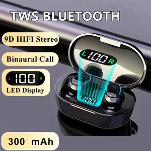 TWS E7S bezprzewodowe słuchawki Bluetooth z MIC LED na słuchawki do słuchawek Xiaomi Android iOS