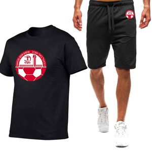 Męskie dresy hapoel piwo sheva 2022 Męskie letnie koszulki T-shirty z krótkim rękawem