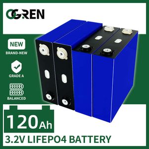 120AH LifePO4バッテリー3.2V 1/4/8/16/32PCSリチウムリン酸塩酸塩バッテリー12V 24V 48Vゴルフカートボートヨットフォークリフト