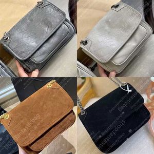 Modetaschen Y-förmige Niki Umhängetasche Schulstil Designer Unterarm Luxus Handtasche Schultertaschen Leder