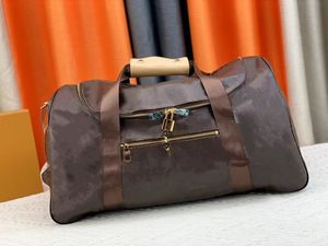 2022 Duffle Bag Classic 45 50 55 Travel Luggage для мужчин настоящая кожа и качественные женщины кросс -сами для плеча мужские женские сумочки 5 цветов aaaaa8