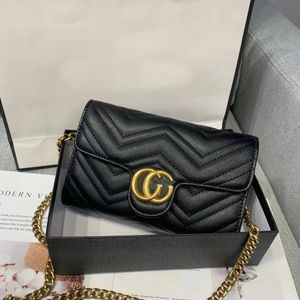 luxurys المرأة سلسلة حقائب crossbody المصممين القلب الخامس موجة نمط حقائب الكتف رسول حقائب Pruse Chain حمل a1