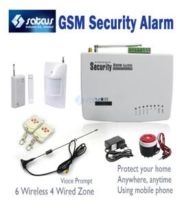 Real Voice Prompt Most CostEffective Wireless Home Intelligent Burglar GSM Alarm System 90018001900Mhz sg1227678493