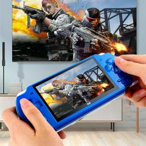 X6 Game Players Handheld Portable Arcade Games Console 8GB Classic Retro Family PK Gaming TV Video Music Mp3/MP4/EBOOK FￖR PSP FC NES MD SFC Kids Christmas Gift Gift