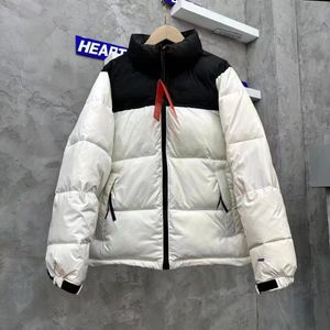 Designer vinter män tjock puffer ner jackor bokstav tryck gomme jassen chaquetas parka ytterkläder jacka mens hålla varma rockar 2023ss