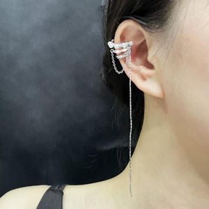 Backs Earrings 1Pc Ear Cuff Exquisite Ladies Dangle Earring Non-Pierced Sparkling Clip