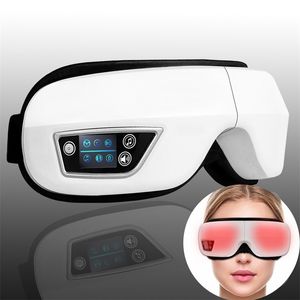 Eye Massager 6D AirBag Pressotherapy for Vibrator加熱Bluetooth Musicは疲労を軽減する電気スマートマスクケア221208