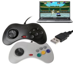 USB Klasik Gamepad Kablolu Oyun Denetleyicisi Joypad Sega Satürn PC Dizüstü Bilgisayar Dizüstü Bilgisayar Y11235289695