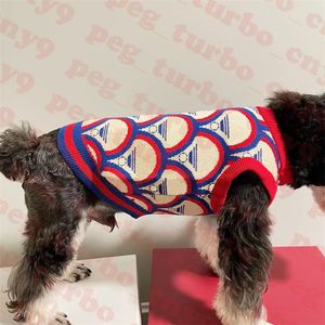 Brand Logo Haustiere Pullover Tanktop -Hundekleidung Winter Haustier warm warmes Sweatshirt Mode Katzen Hunde Westen Kleidung216Q