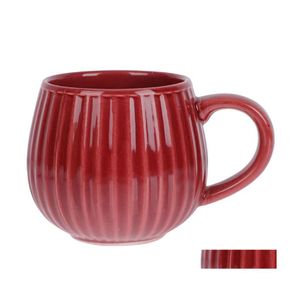 Canecas 1pc Coffee de caf￩ pr￡tico Creative Ceramic Drinking Cup Tea Servando H10 Drop Drop Home Garden Kitchen Dining Bar Drinkware Dhz8a